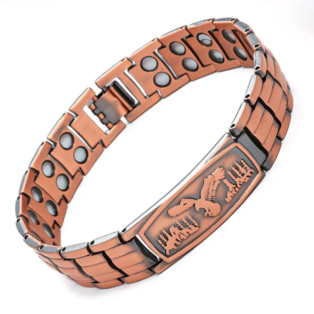 NewLife - Magnetic Vintage Zinc Alloy Three-Row Bracelet