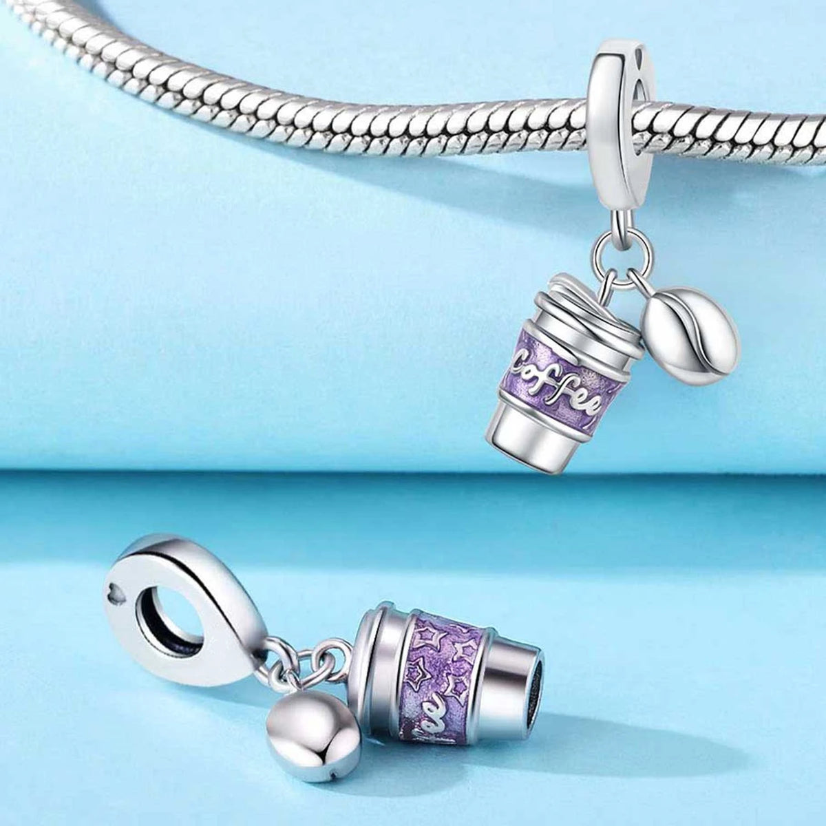 S&S Cute Charm Pendants | Coffee, Drinks & Creative Shapes