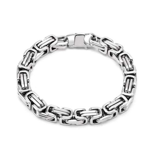 NEWLiFE REBEL Boardwalk Echo Necklace in Stainless Steel
