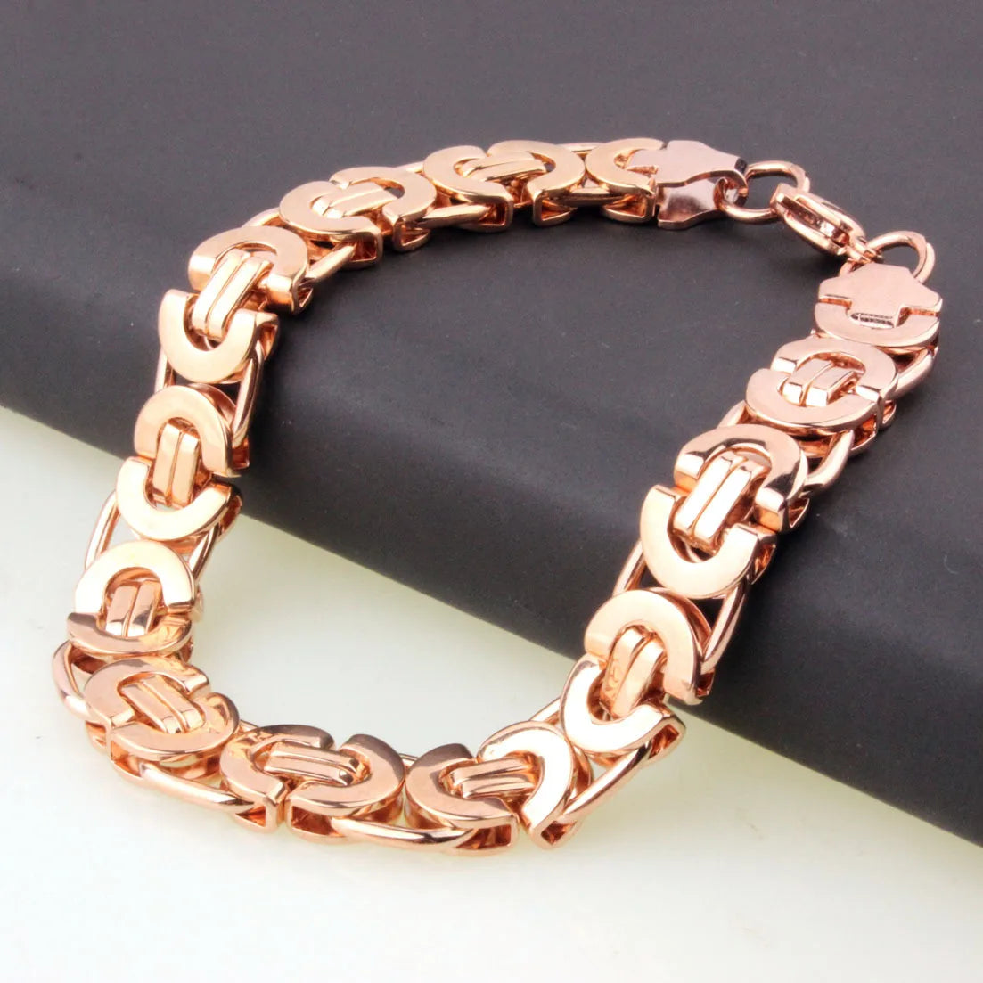REBEL Byzantine Link Stainless Steel Bracelet
