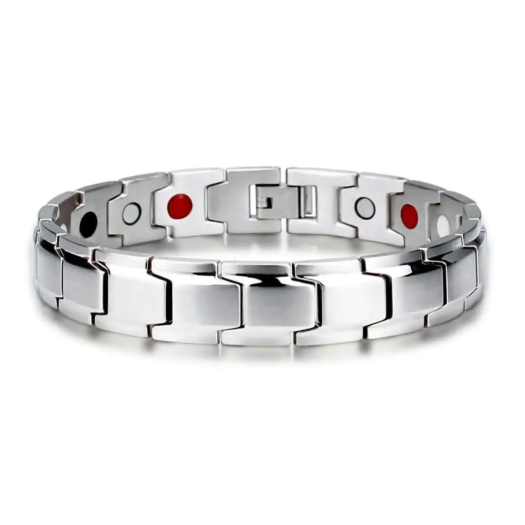's Best-selling Cross-border for Detachable Magnetic Bracelet European American Men's Couple's Modular Zinc Alloy