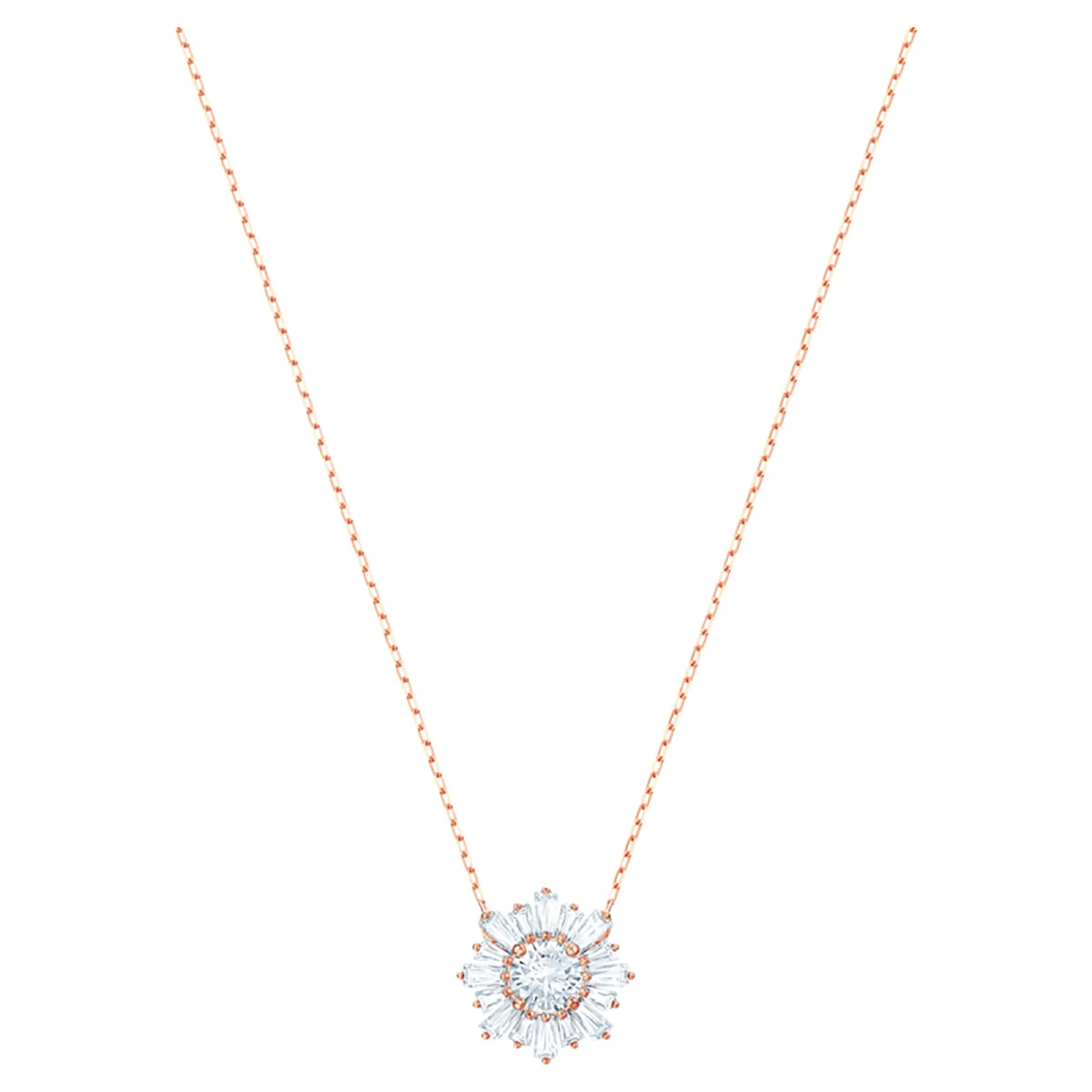 S&S Timeless Luxury Jewelry Necklace with Remarkable Texture and Brilliant Glow, Enhances Your Grace at All Formal Events.