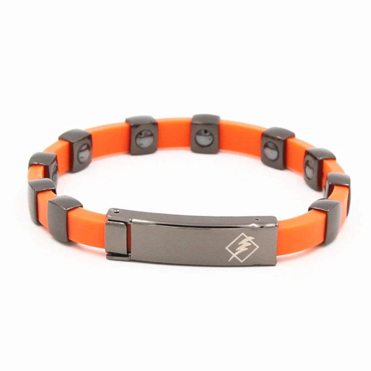 NewLife - Magnetic Silicone Stainless Steel Sport Bracelet