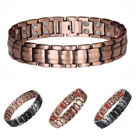 Magnetic Bracelet Men  Magnetic Bracelet Men Health Therapy Energy Balance Fashion Jewelry Wristband