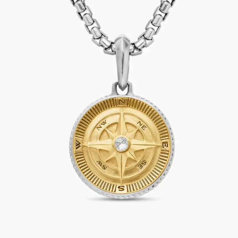 FASHIONISTA DY High-Quality Silver-Plated Round Diamond Necklace. Gold-Plated Diamond Necklace. Jewelry .