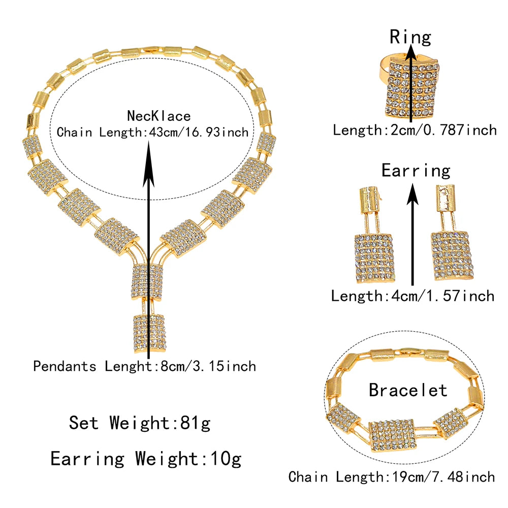 Zhuerrui Nigerian 18k Gold Plated Jewelry Set Brazil Gold Designer Wedding Jewellery Set Fashion Necklaces Jewelry SetsHB01215