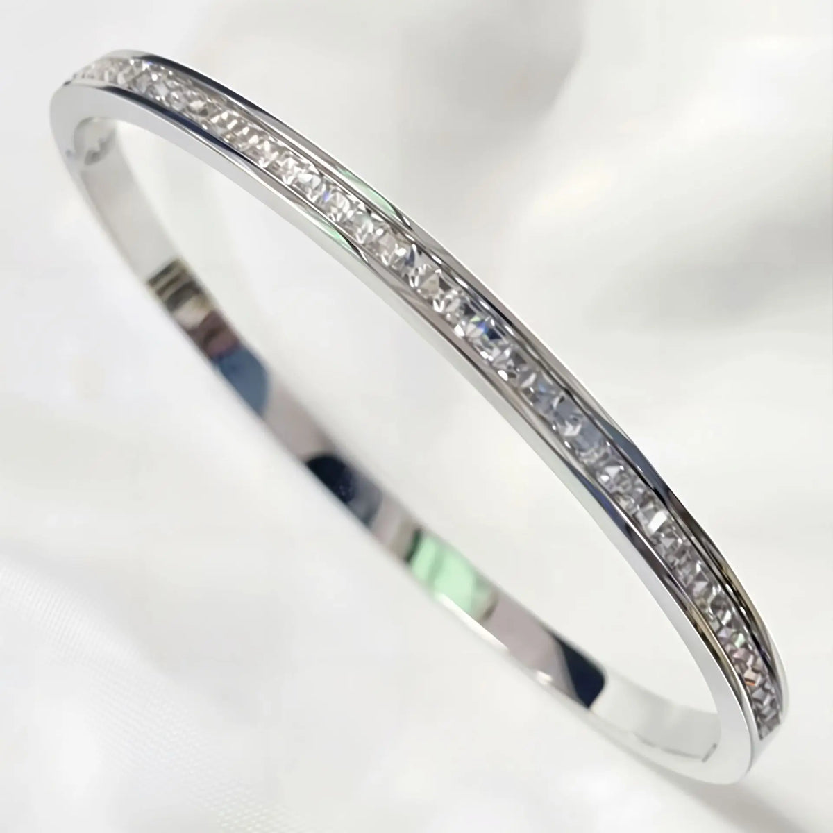 REBEL Stainless Inoxydable Stainless Steel 18K Gold Plated Roman Women Fashion Jewelry Bracelets Bangles