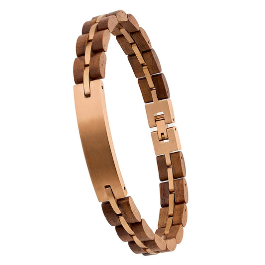 NEWLiFE REBEL Latitude Rise Stainless Steel Bracelet