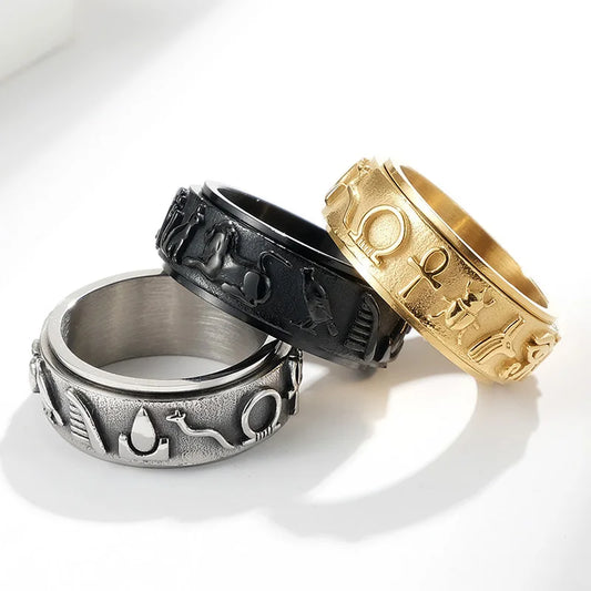 NEWLiFE VIKING Ring in Stainless Steel for Men | Designer Jewellery for women & MEN