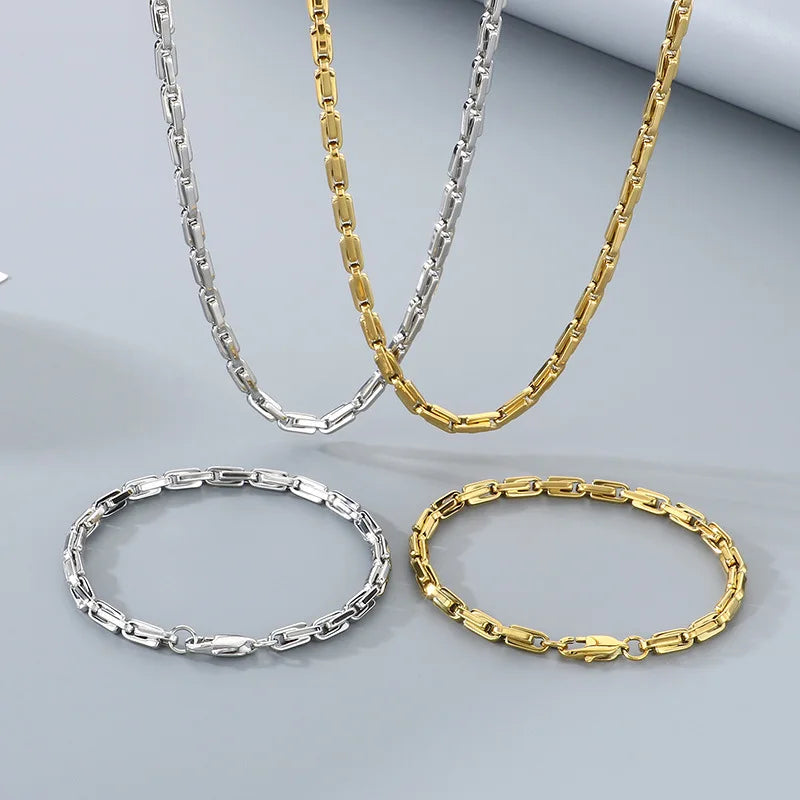 REBEL 4.5mm U-Link Stainless Steel Jewellery