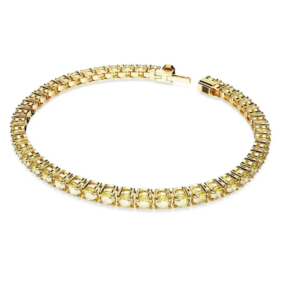 XOTICA Austrian Matrix Tennis Series High-Quality Round Crystal Jewelry Set, Jewelry