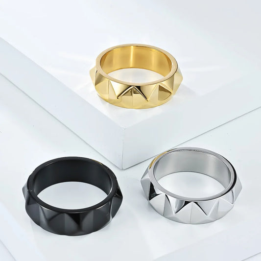 NEWLiFE VIKING Outlook Arc Stainless Steel Ring