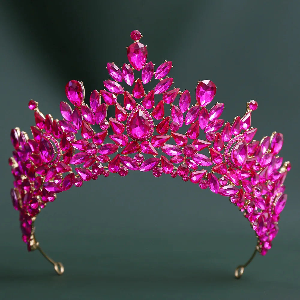 2026 High Quality Fashion Jewelry Luxury Bridal Hair Accessories Tiaras De Novia Crown Tiara