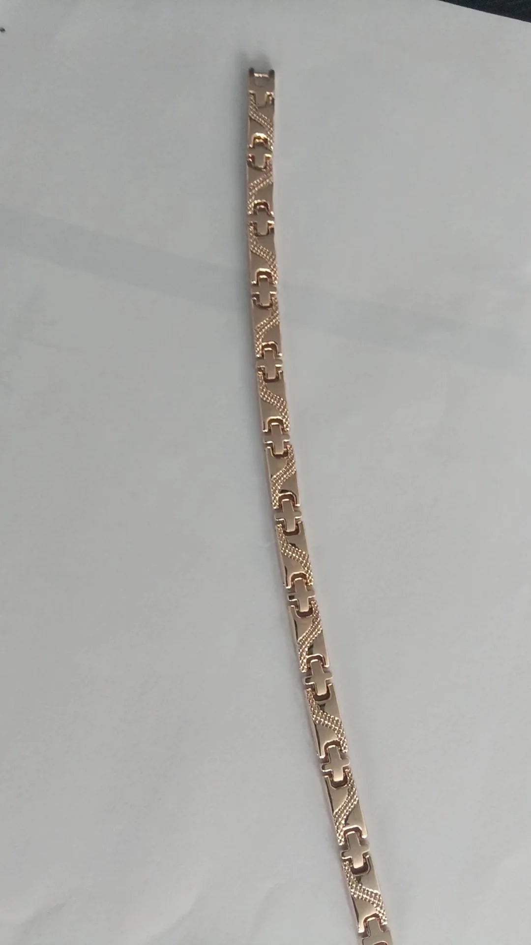 NewLife - Magnetic Kevlar Natural Stone Cross Bracelet