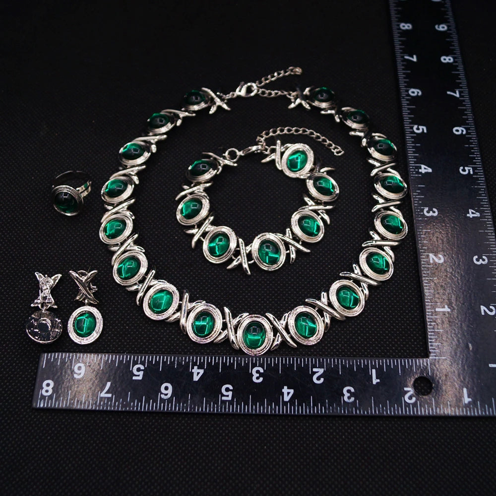Zhuerrui Nigerian 18k Gold Plated Jewelry Set Brazil Gold Designer Wedding Jewellery Set X0306