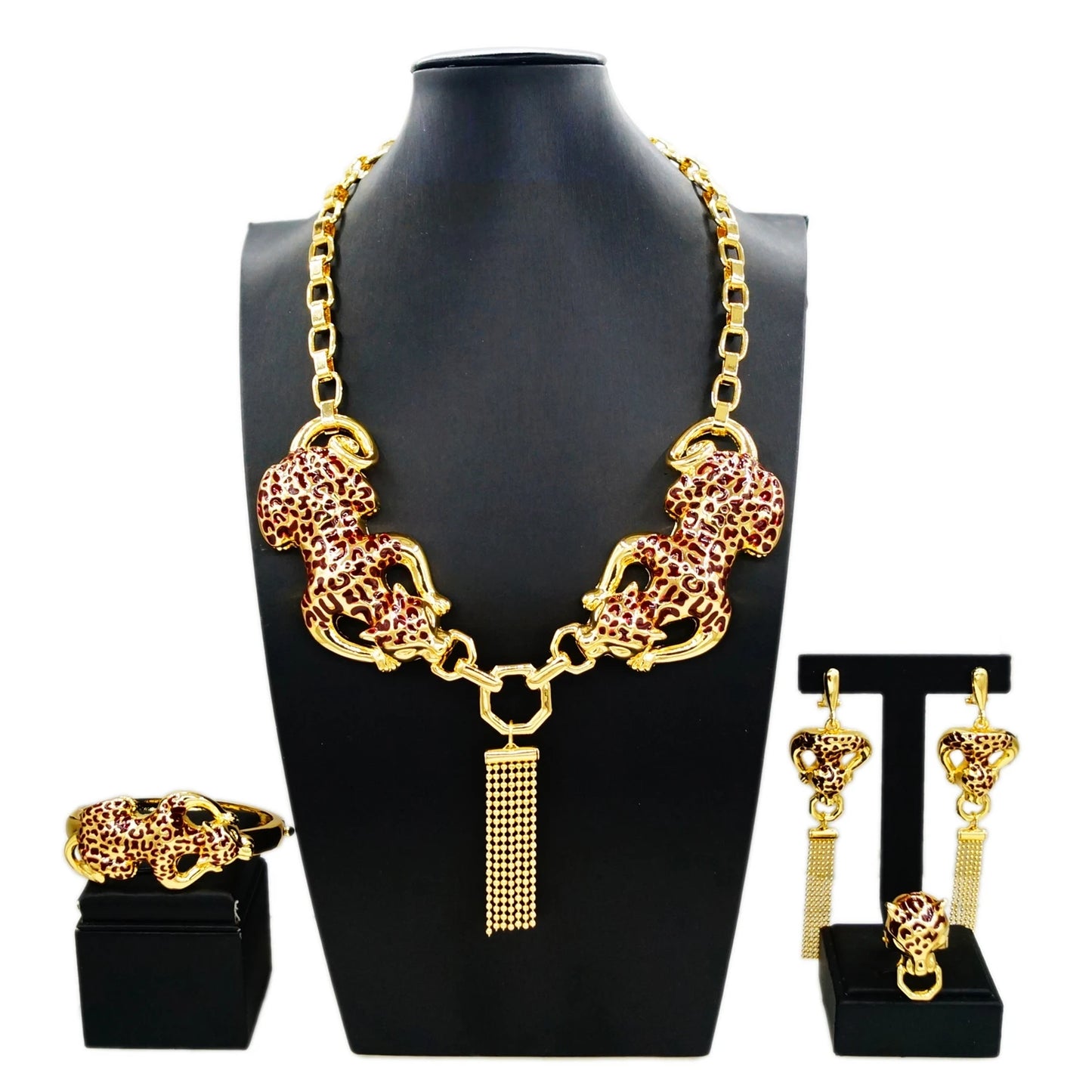 Zhuerrui Beautiful Brass Good Jewelry Sets Latest Silver Bridal Necklace Jewelry Set Factory Women Costume Accessories H00664