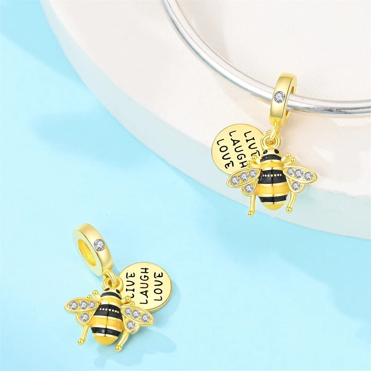 S&S Gold Charm Pendants | Nature & Travel Collection