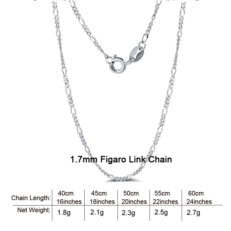 BiG-BOSS RINNTIN BSC-2 High Quality Cadena De Plata 925 Sterling Silver Chains Jewelry Making Thin Necklace Silver Chain for Women