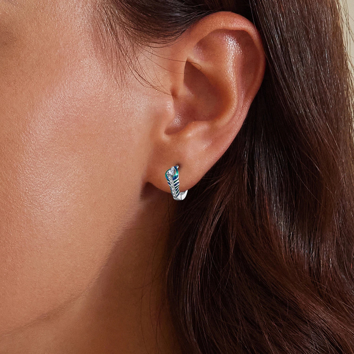 S&S 925 Silver CZ Stud & Clip-on Earrings | Micro-Set Zirconia | Platinum-Plated | Multi-Style