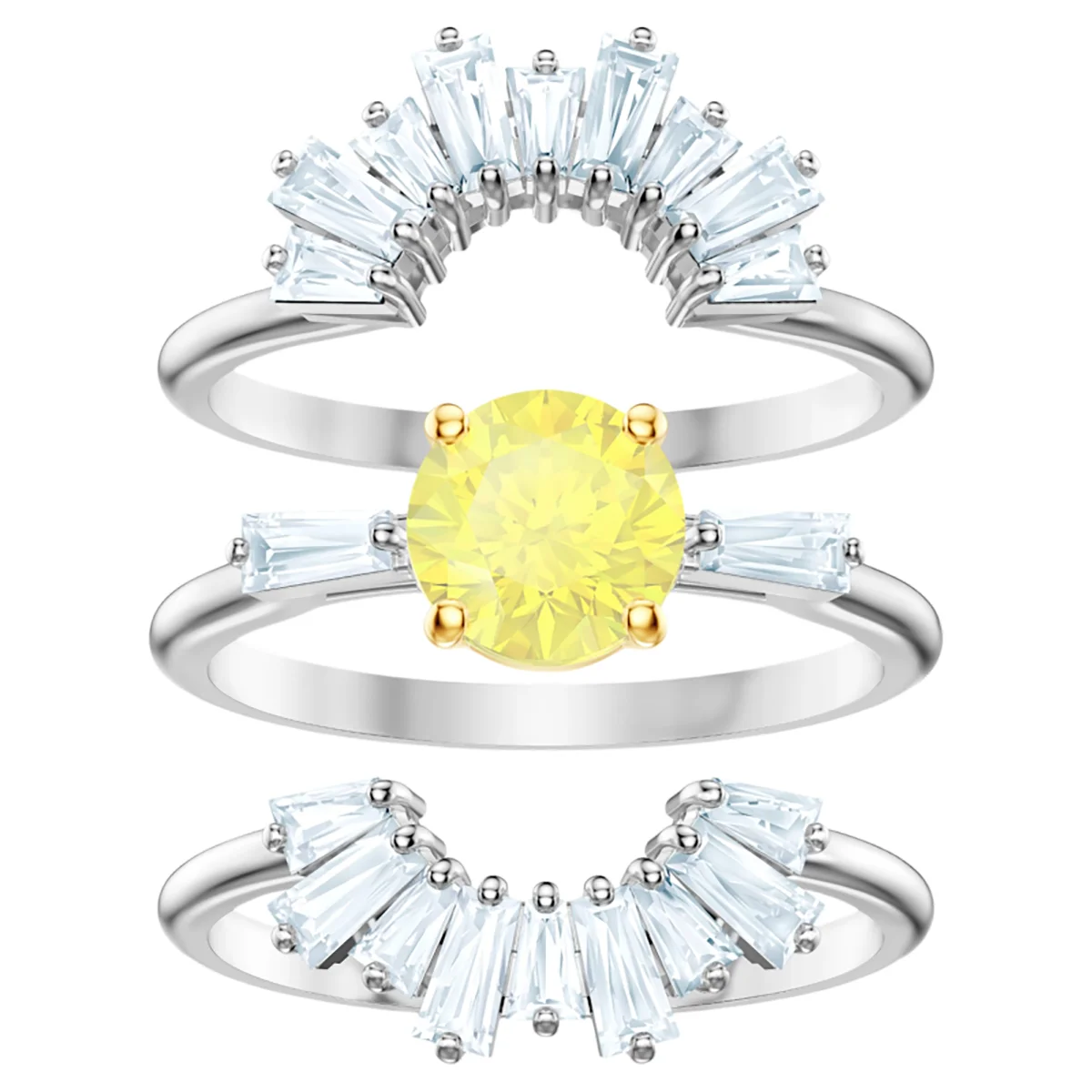 S&S Luxury Vintage Sparkling Ring Premium Elegant Jewelry for Women Exquisite Craft Wedding & Engagement Parties & Romantic Gifting