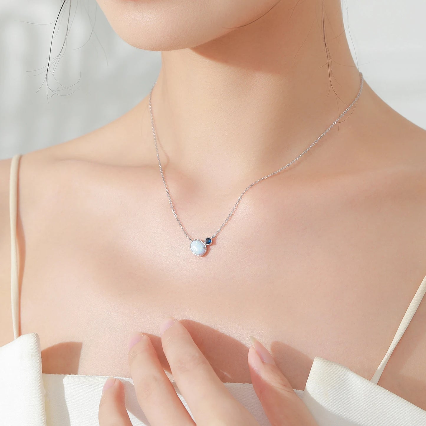 Ailmay Luxury 925 Sterling Silver Jewelry Set the Perfect Gift for Women's Holiday or Anniversary
