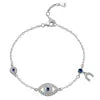 REDheart Gemfiori New Hot 2025 Fine Jewelry 925 Sterling Silver Hip-hop Eye Jewelry Set Personalized Design Unique Necklace Jewelry