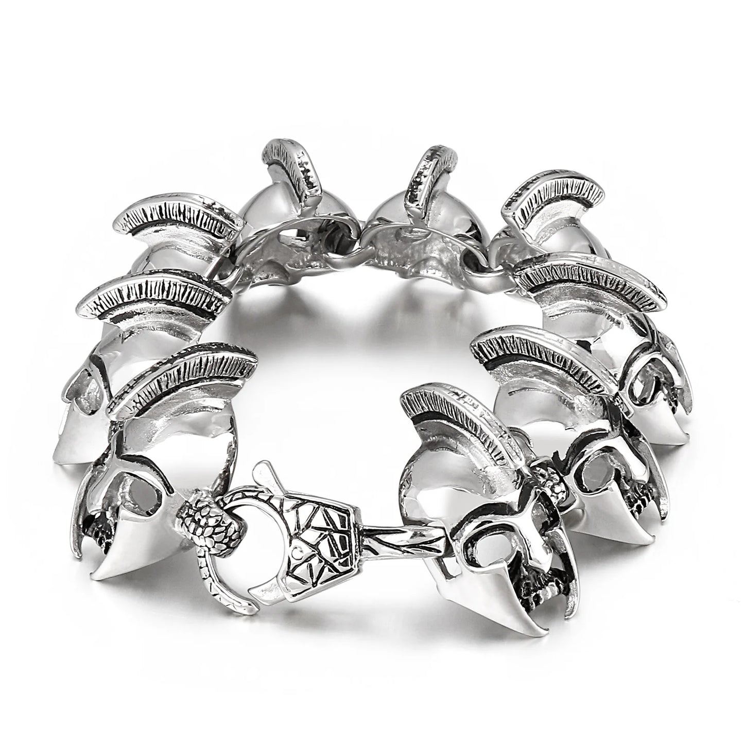 KALEN Superman Punk Link Bracelet Personal Man Charm Bracelet Friendship Jewelry