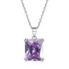 Gioiellieri Fine Jewelry: 925 Sterling Silver Custom Zircon and Colored Gemstone Necklace with the Twelve Birthstones Women Rhodium Plated