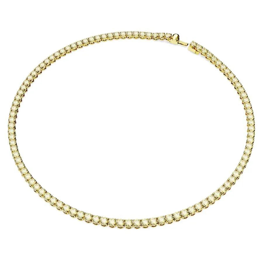XOTICA Austrian Matrix Tennis Series High-Quality Round Crystal Jewelry Set, Jewelry