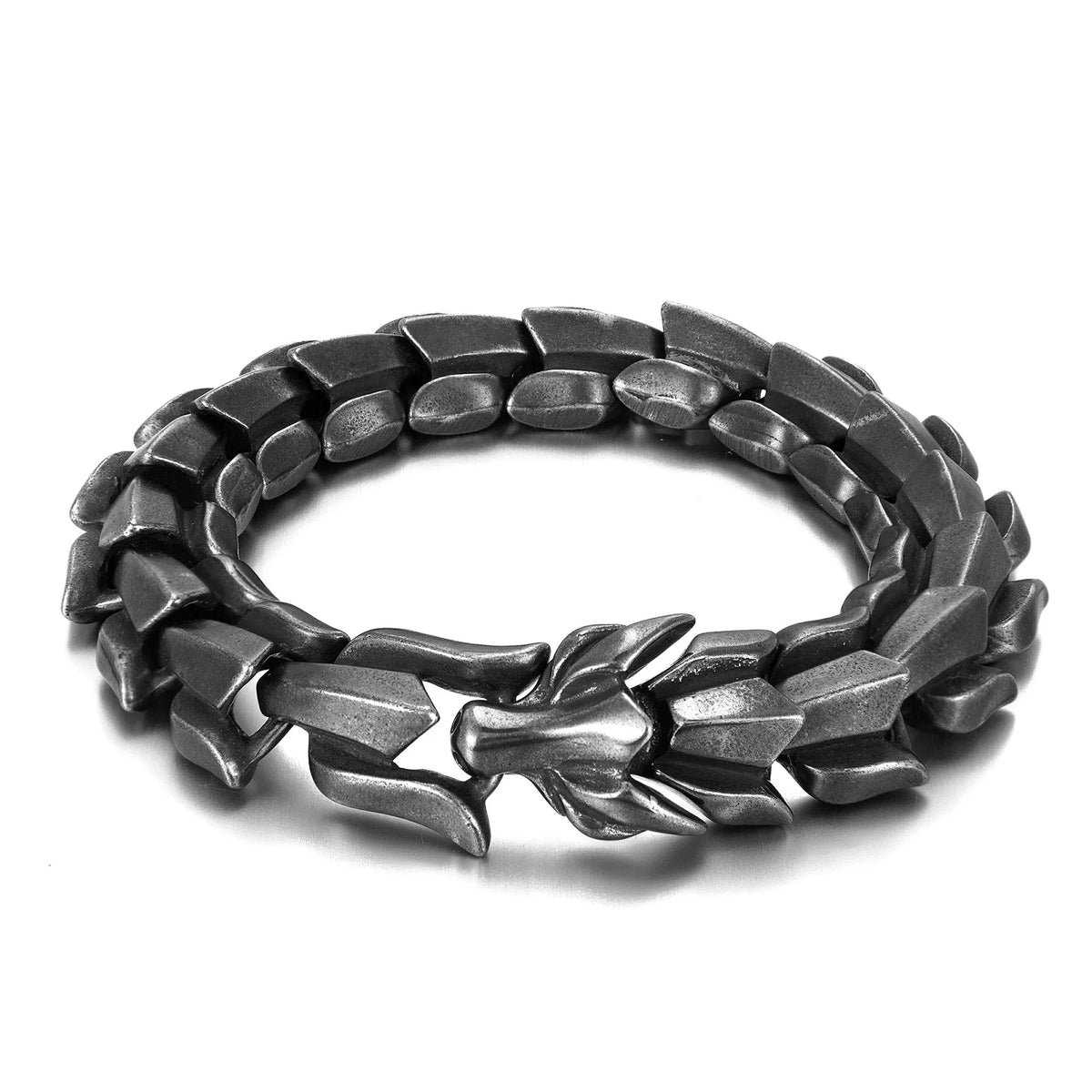 REBEL VIKING Dragon Keel Chain Bracelet – 316L Stainless Steel