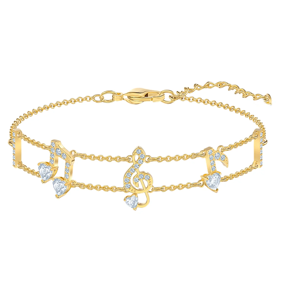 S&S Premium Luxury Link Bracelet, Stunning Glossy Finish, Great for Parties, Ceremonies and Gifting