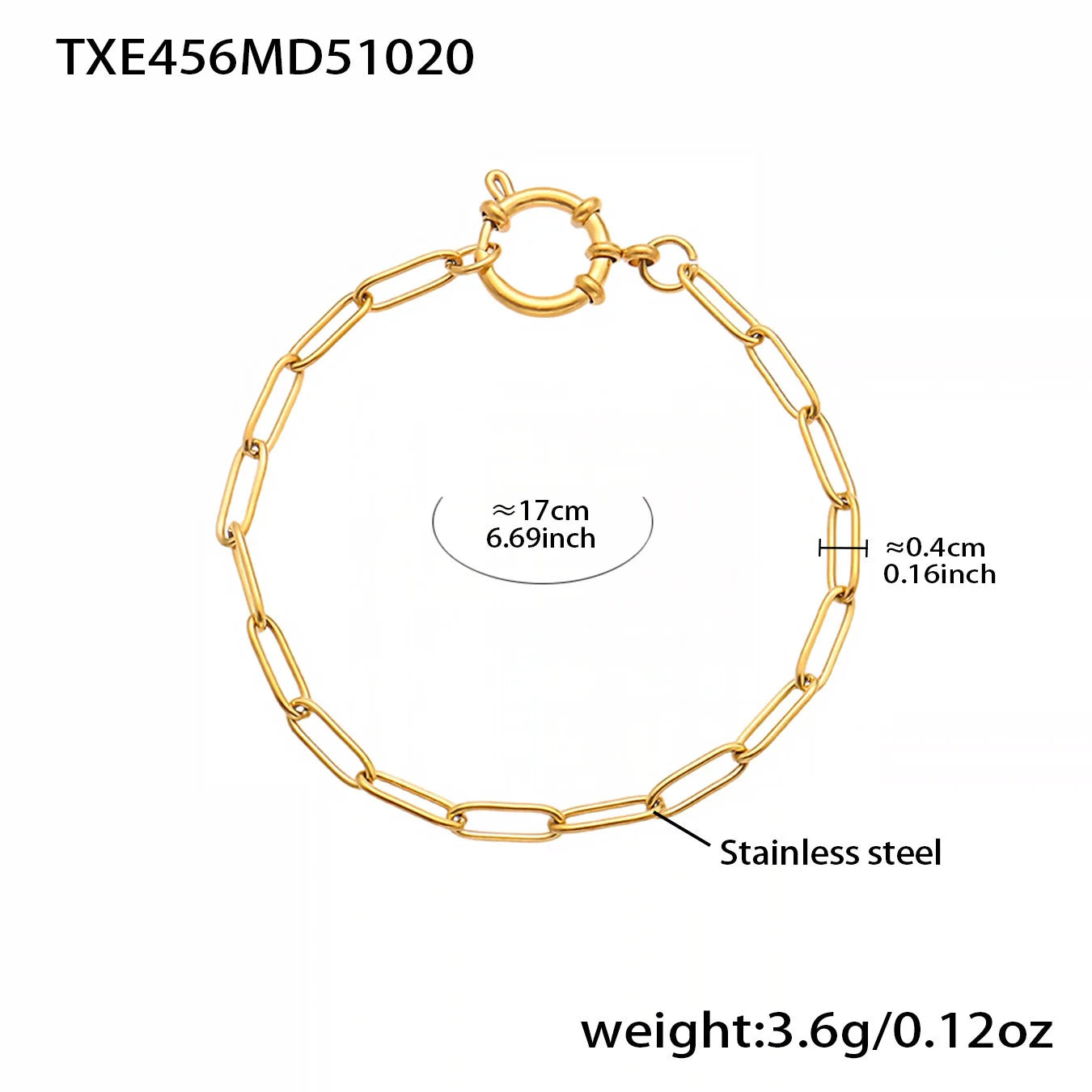 DIY Charm Buckle Necklace & Bracelet | 18K Gold Plated Stainless Steel Customisable Fashion Jewellery