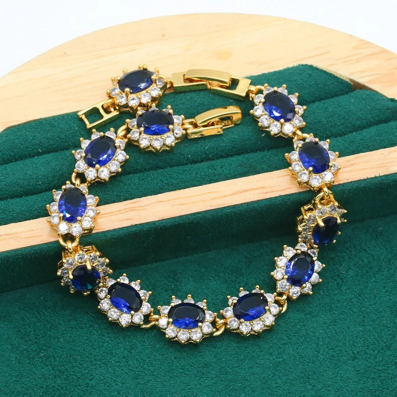 XOTICA Accessories Women Zirconia Bracelets 18K Gold Plated Jewelry Wedding Bracelet Accessories Wedding Engagement Gift