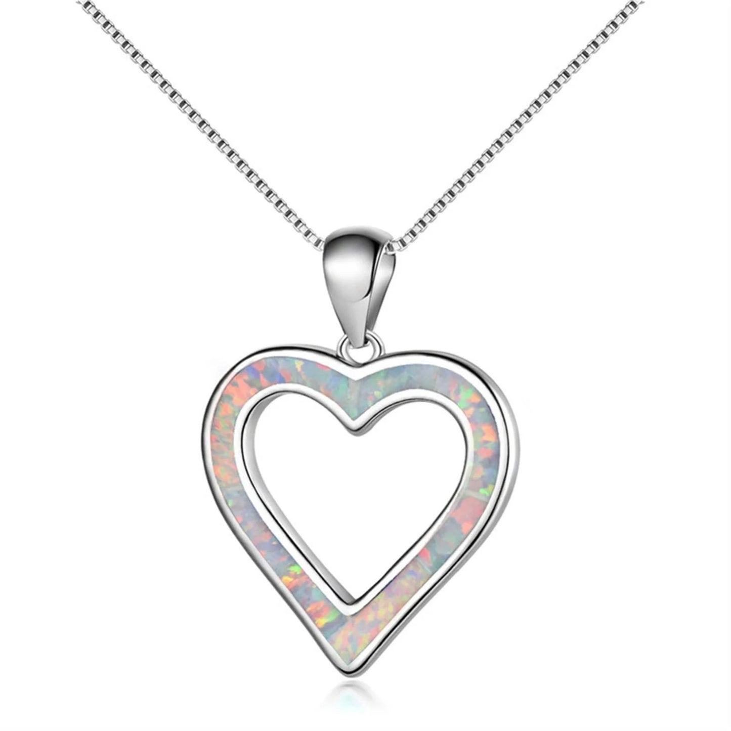 Minimalist Open Heart Pendant Aobao Versatile Fashion Accessory for Every Occasion