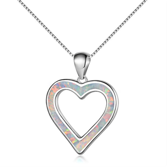 Minimalist Open Heart Pendant Aobao Versatile Fashion Accessory for Every Occasion