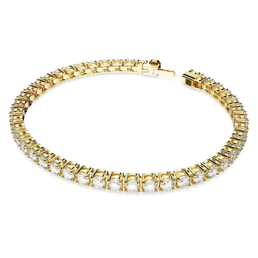 XOTICA Austrian Matrix Tennis Series High-Quality Round Crystal Jewelry Set, Jewelry
