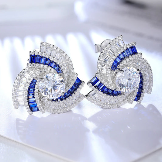 ArtistA Luna Wish Stud Earrings in 925 Sterling Silver
