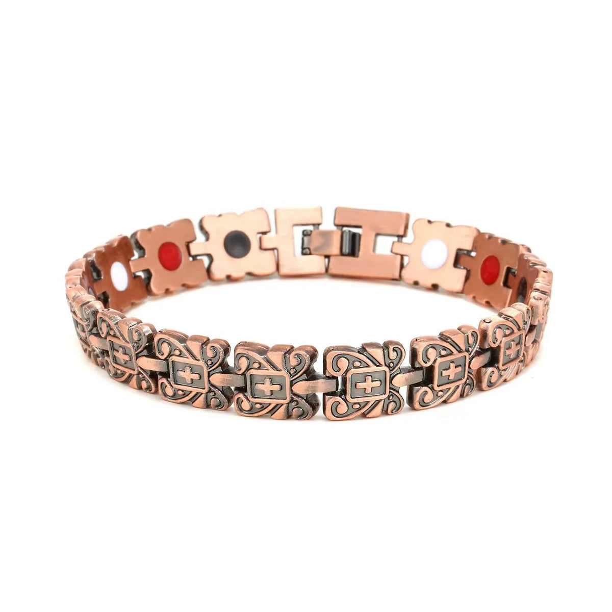 NewLife - Magnetic Vintage Zinc Alloy Three-Row Bracelet