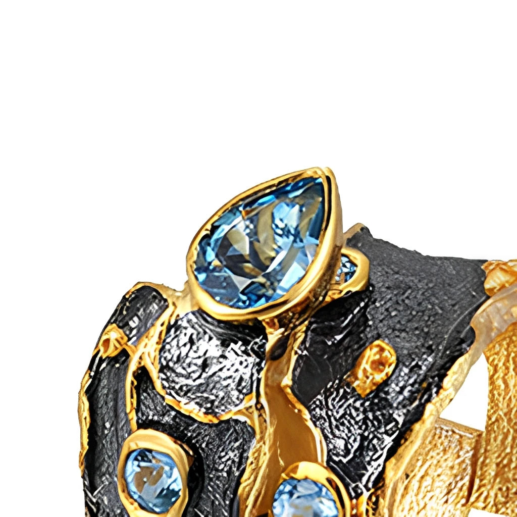 Fashion Design Leaf 925 Sterling Silver Jewelry Ring for Women