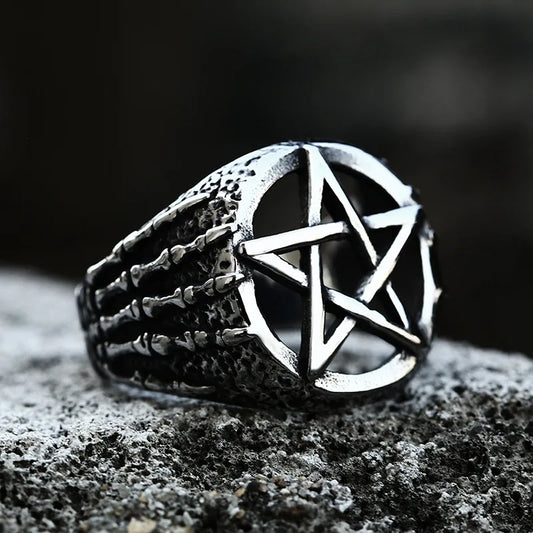 NEWLiFE VIKING Ring in Stainless Steel for Men | Designer Jewellery for women & MEN