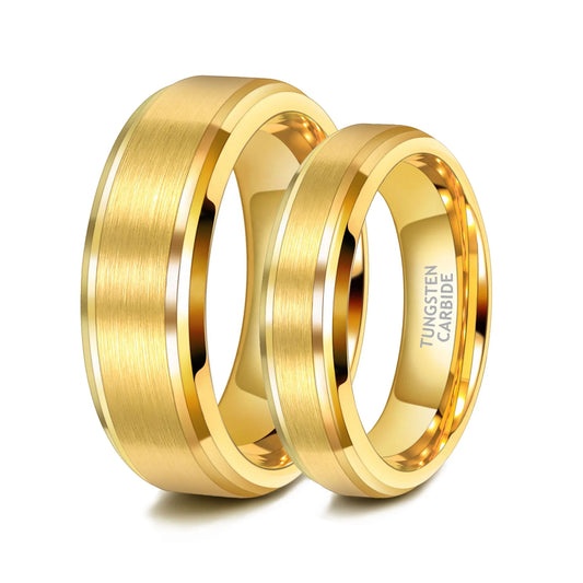 NEWLiFE REBEL Contour Trace 6mm / 8mm Tungsten Ring