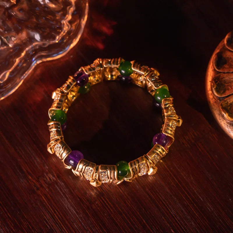 Long Big Elegant Indian Traditional Heavy Natural Stone Jewellery Middle Eastern Gold Chunky Jewelry Sets for Women min Order 1