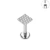 ASTM F136 Titanium 16G Various Styles Ear Nose Studs Labret Lip Earrings Cartilage Tragus Helix Lobe PVD Plated Piercing Jewelry