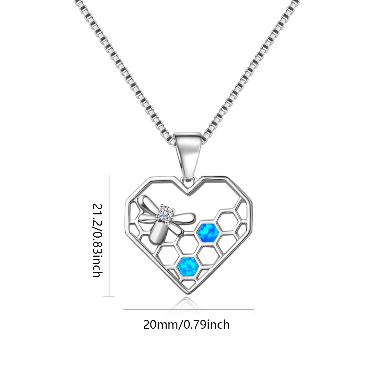 TikTok INS Wind Hawaii Beach Explosion Copper Alloy Silver Plated Lab Created Opal Dragonfly Vintage Party Box Chain Women's