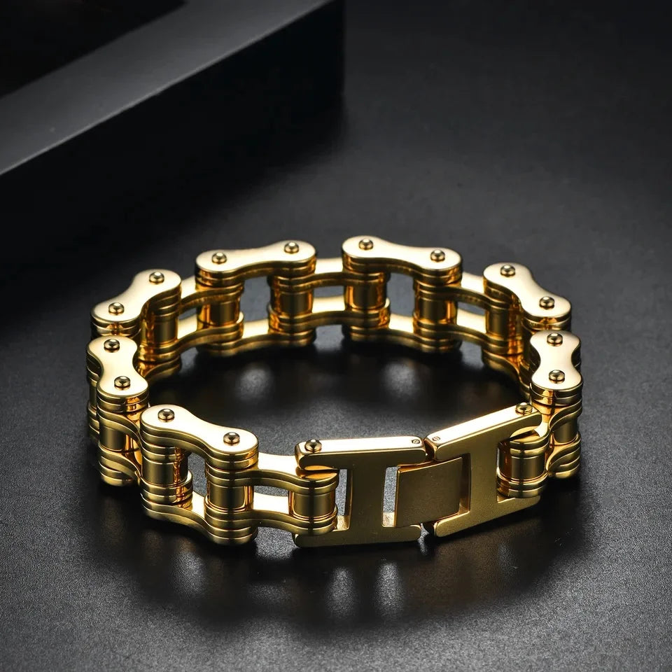 NEWLiFE REBEL BIKE chain Bracelet-Stainless Steel -16 colours