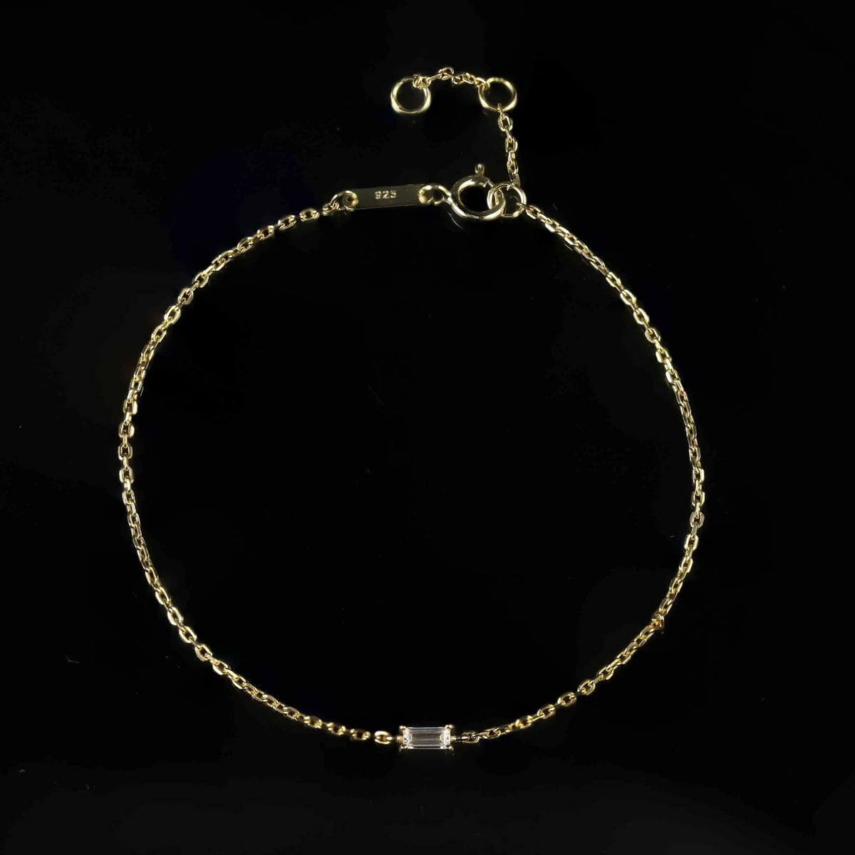 Gemfiori Abiding OEM ODM Unique Design Fancy Multi-shape Cut Tennis Bracelet 925 Silver Solid Gold Custom Stone Tennis Bracelet