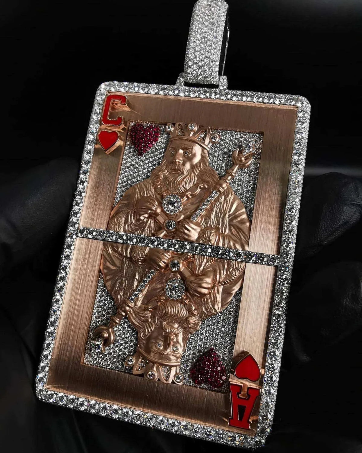 BiG-BOSS High End Diamond Hip Hop Pendant Necklace for Exclusive Jewelry Collection for Women and Men at Best Prices