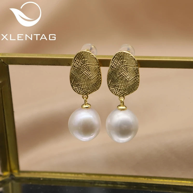 Natural Freshwater Pearl 925 Sterling Silver Earrings High Quality  Butterfly Jewelry Pearl Accessories