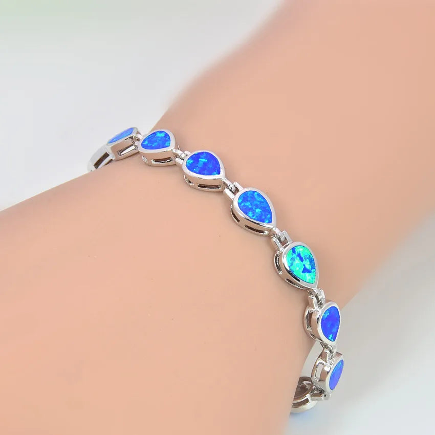 Opal Bohemian Hawaiian Opal Bracelet Exquisite Crystal & Gemstone Design, Fashionable Jewelry for Women