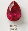 Waterproof Stainless Steel Custom Birthstone Name Necklace with CE RoHS Certified PVD Gold Plated Jewelry for Brand Dropshipping